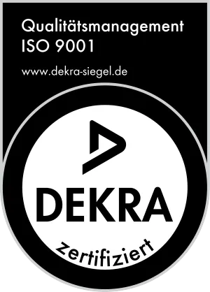 Unsere Qualität ist geprüft - DEKRA